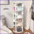 7-Tier 360° Rotating Shoe Rack, Free Standing 28-Pair Organizer White | Modern | Primary Living Space