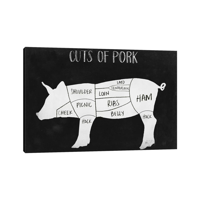 Farm to Table II 1 Piece Wrapped Canvas Wall Art, 20.32 cm H x 30.48 cm W