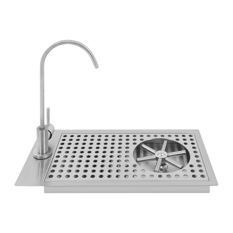 Cup Washer Glass Cleaning Rinser With Faucet