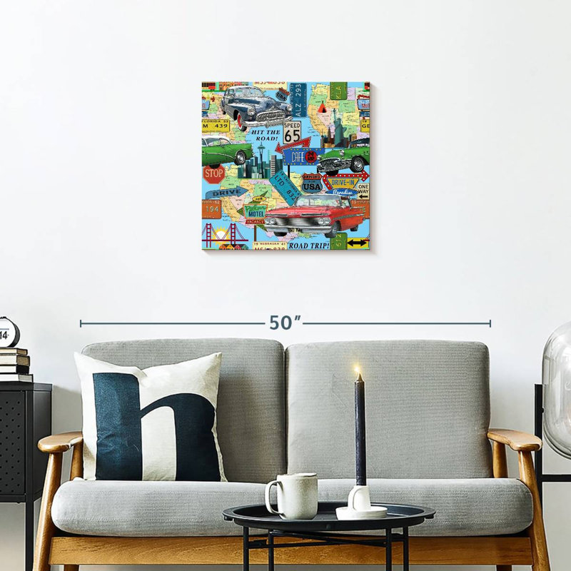 Mehar Coast To Coast I, H 20 po x l 20 po