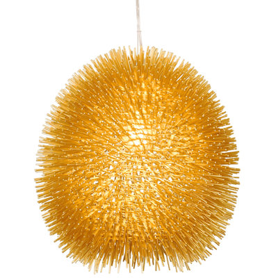 Urchin 1-Light Pendant - Gold