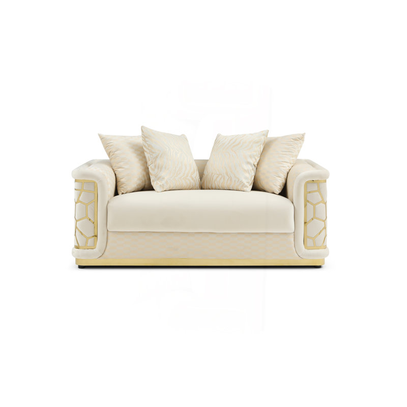 Loveseat, Ivory