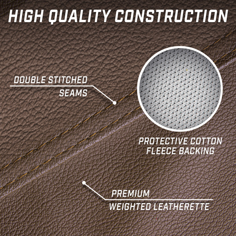 GoSports Premium Leatherette Pool Table Covers - Waterproof & Tearproof - 6/7/8/9 ft Heavy Duty Indoor & Outdoor Billiard Table Covers