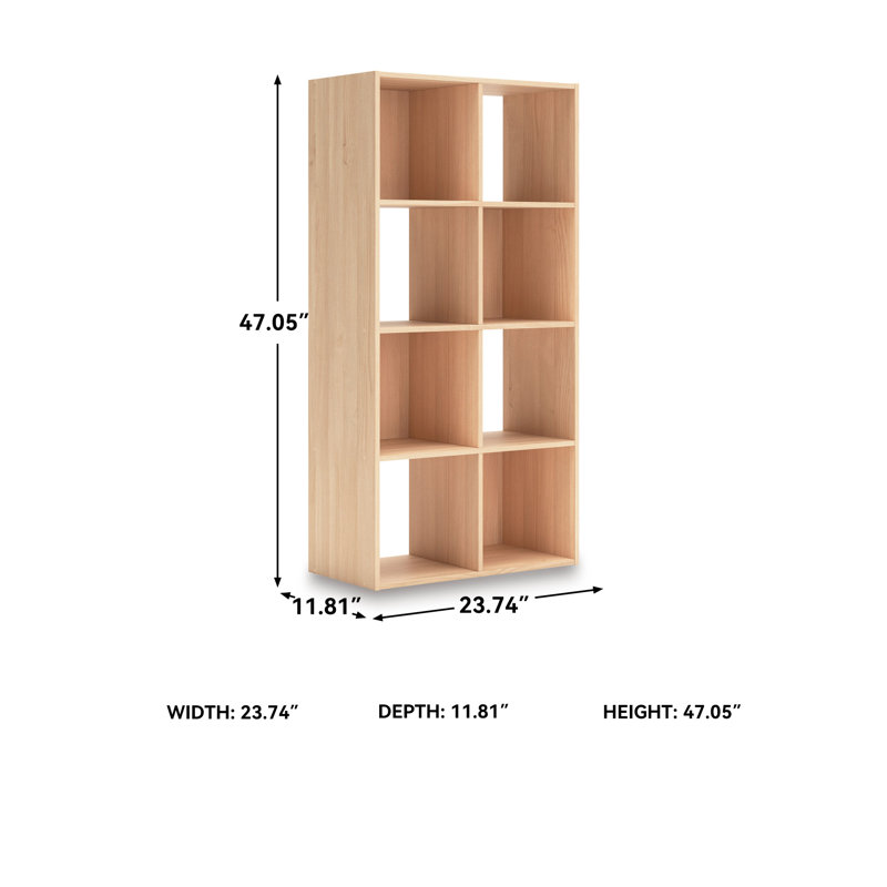 Organisateur de cubes Piperton, (4 tablettes) H 47 po x l 24 po x P 12 po.
