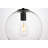 Rincon 1-Light Adjustable Globe Pendant with Hand Blown Glass -1029506774