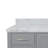 Cambridge 61'' Single Bathroom Vanity with Carrara Marble Top-1038579551