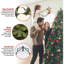 Pre Lit 'Feel Real' Artificial Full Christmas Tree Frasier Grande Lights Includes Stand