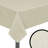 vidaXL Table Cover White 100% Polyester-1178775964