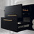 Wall-Mounted Bathroom Vanity With Oval Ceramic Sink-646259045