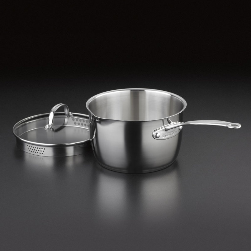 Cuisinart Stainless Steel (18/10) Saucepan with Lid, 3 Qt. Incorrect Joint