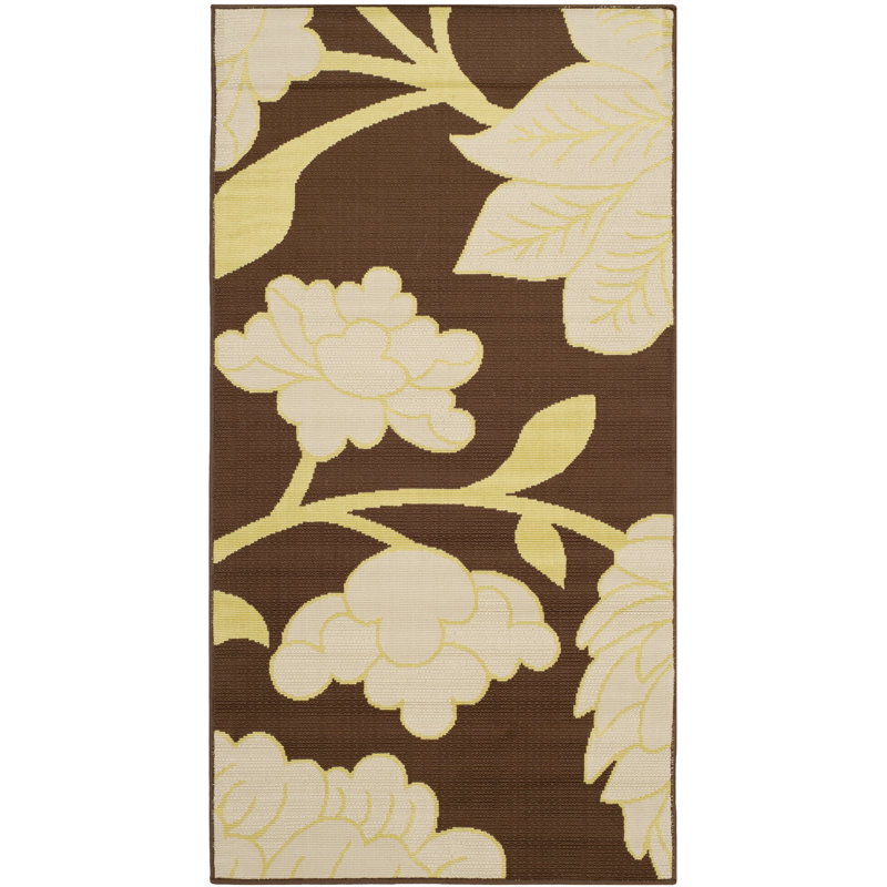 Tapis floral Engelbert Performance, Rectangle 2 pi 7 po x 5 pi
