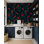 Rouleau de papier peint lisse et colle 10 pi x l 24 po tropical rétro Armand