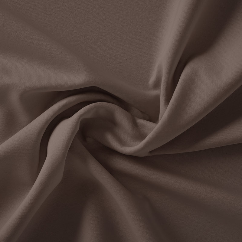 Ensemble de 2 taies d'oreiller en microfibre ultra douce, Chocolat, Taie d’oreiller standard
