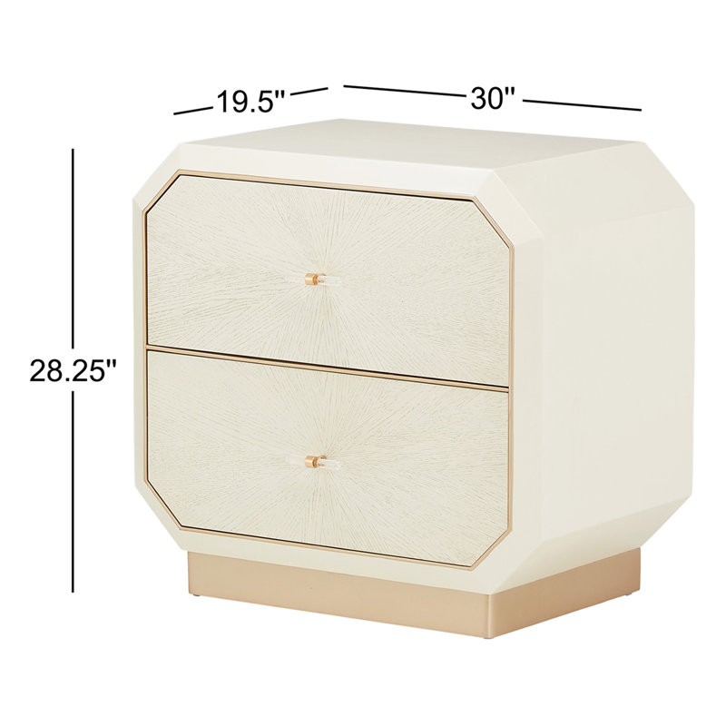 La Rachelle 2 - Drawer Nightstand