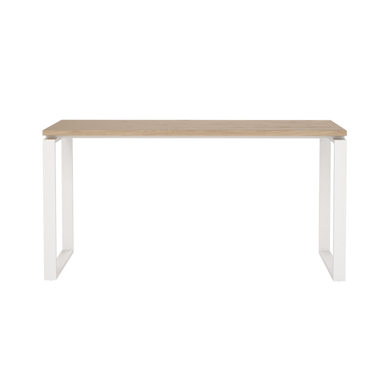 Bureau d'écriture rectangulaire l 59,06 po Embrie, Blanc