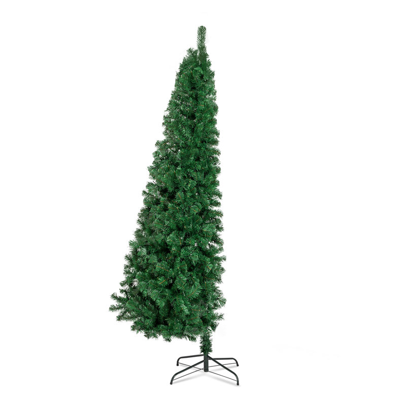 7 pi Arbre de Noël vert semi-éclairé avec 230 lumières DEL