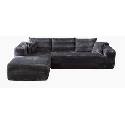 Y119-RIGHT-SLEEPER-BLACK-SOFA