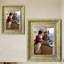 Cadre photo doré antique 1PC pour photos et décor de vestibule 5 "x 7"