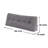 Queen Headboard Wedge Pillow, Triangle Backrest Cushion With Removable Cover, Dark Grey