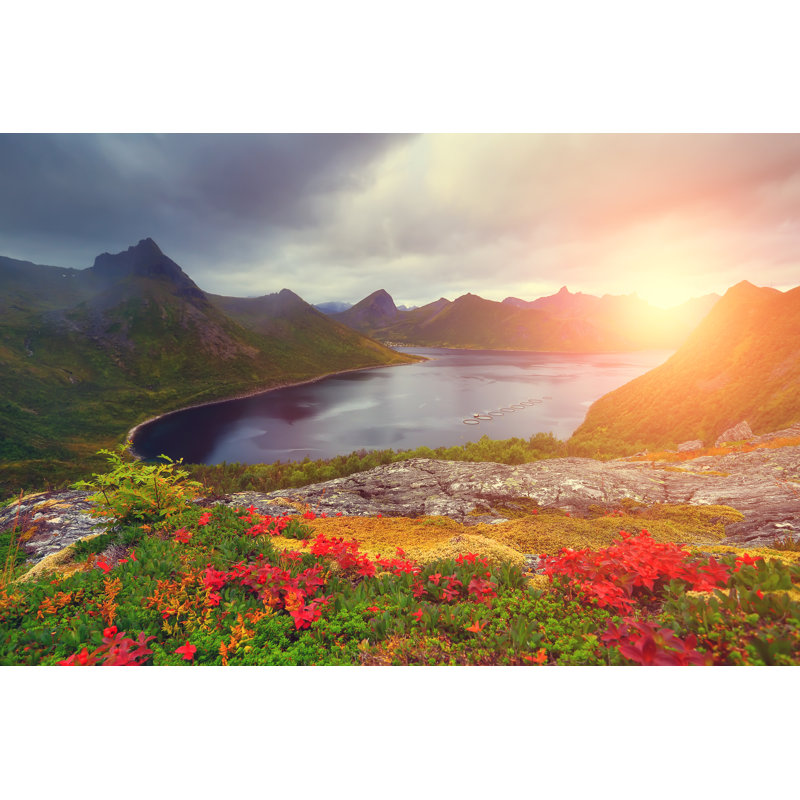 Bruceton Rising Sun by Dimarik - Wrapped Canvas Print, 30cm H x 46cm W x 3.8cm D