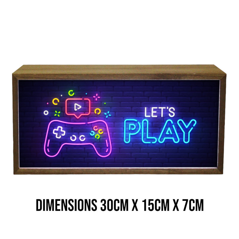 Jedediah 15cm LED Sign