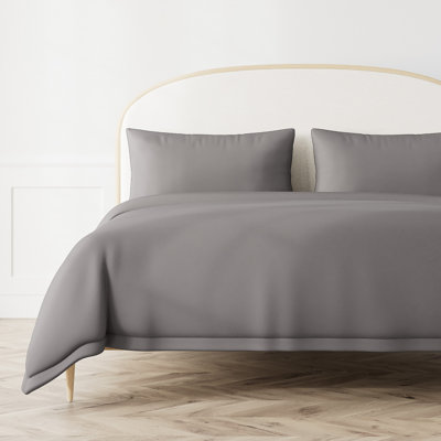Ready-to-Bed Modern & Contemporary 100% Lyocell Sateen Duvet Cover