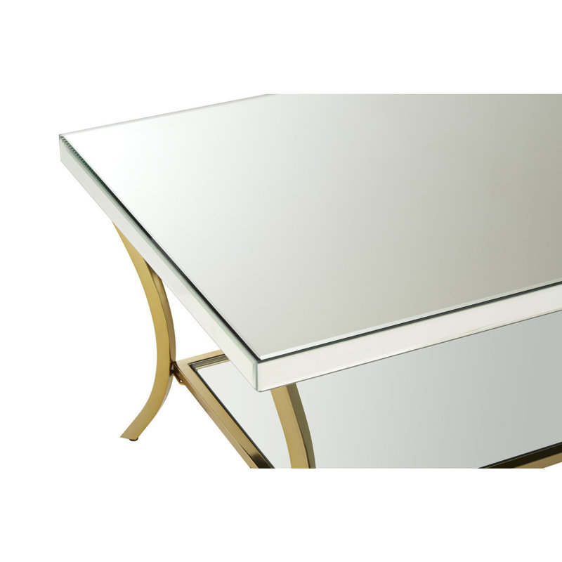 Bremond Four Leg Coffee Table, Clear