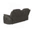 Causeuse inclinable console grise