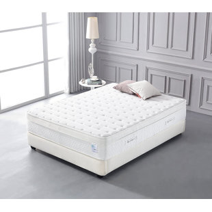 Matelas hybride à plateau-coussin moyen