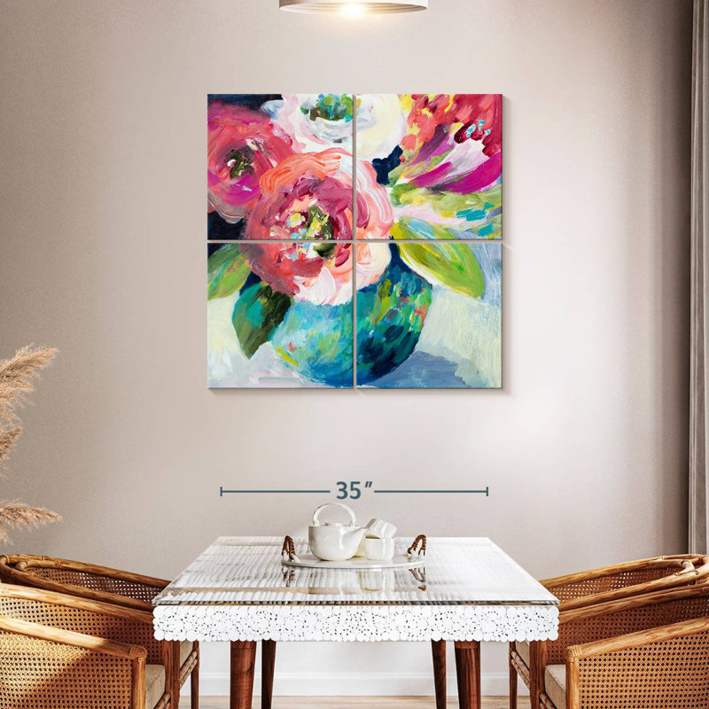 Harnek A Pop Of Spring, 38" H x 38" W