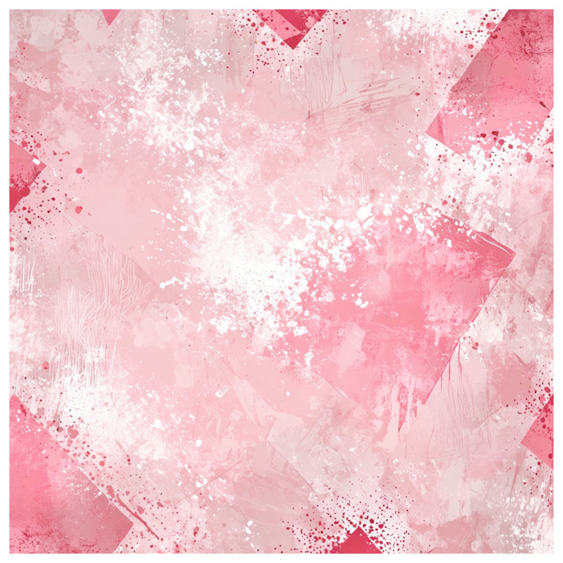 Pink Abstract Texture Double Sided Throw Pillows, 20 x 20 inches