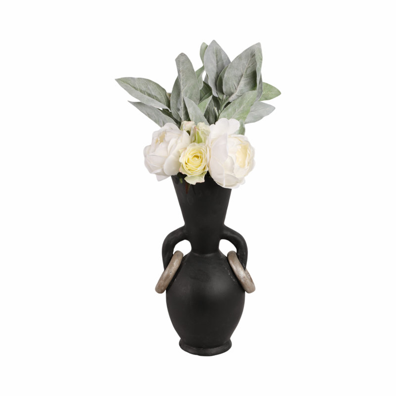 Xixa Handmade Ceramic/Porcelain Table Vase, 18'' H X 9'' W X 8'' D