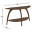 Atreu 48'' Half Moon Sofa Console Table-419079906
