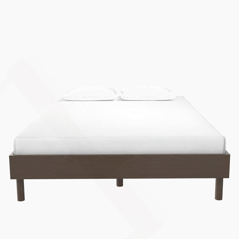 Cologne Tool-Less Wood Platform Bed, Queen Size, Easy Assembly, No Box Spring Needed, Sturdy And Stylish Design, Queen
