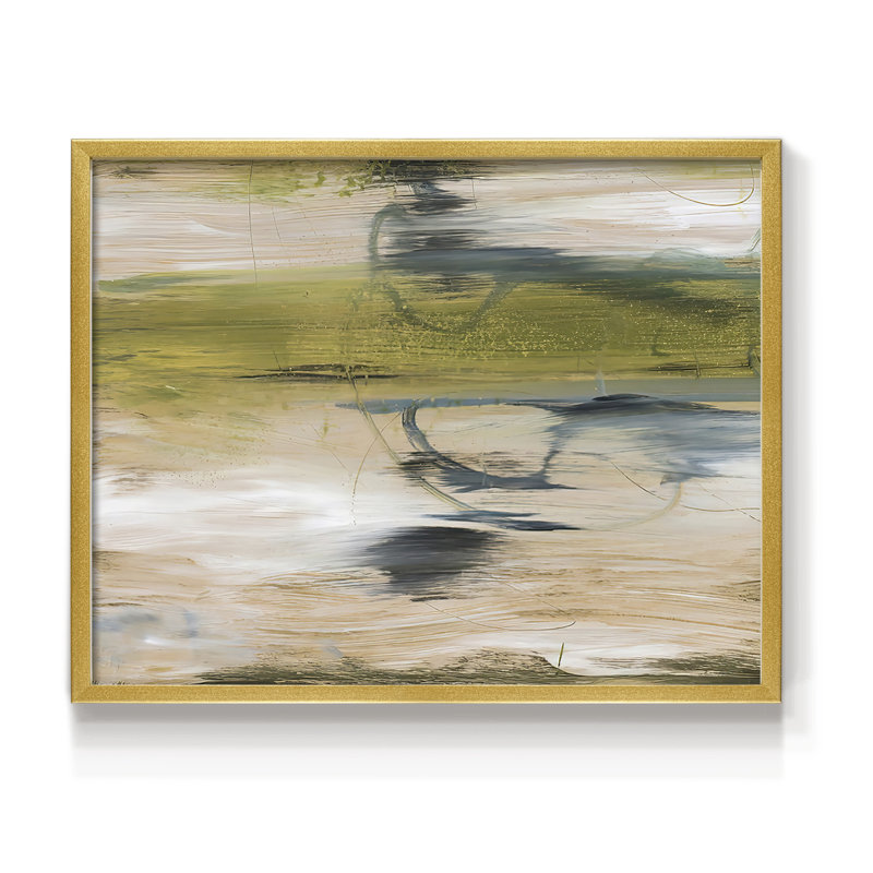Aquatic Reflections II -Framed Print - Restickable
