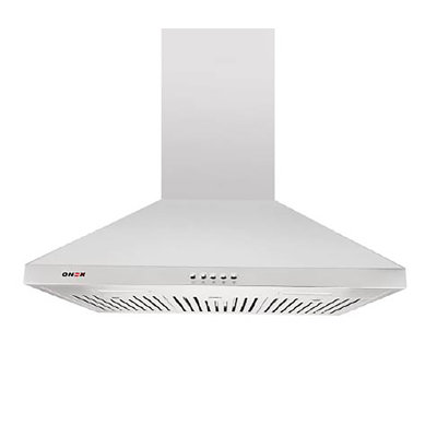 Onex 30" Stainless Steel 750 CFM Ducted (Vented) Wall Range Hood with Baffle Filter