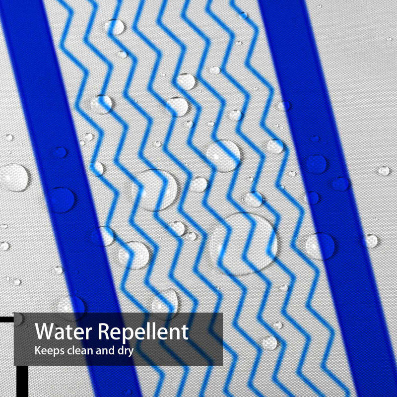 Rideau de douche Zigzag Line, L 72 po x l 78 po