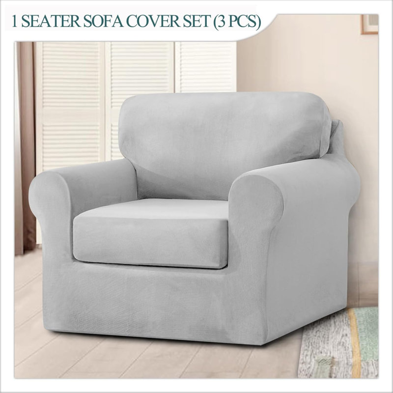 Outdoor Patio Sofa Cover, Light Grey