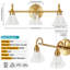 Zachari 3 - Light LED Dimmable Bathroom Vanity Light With Crystal Bubbles-1325612545
