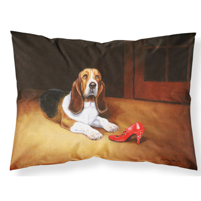 Basset And Shoe Microfiber