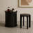 Solid Wood Nesting Tables Stackable Stool-1587583663
