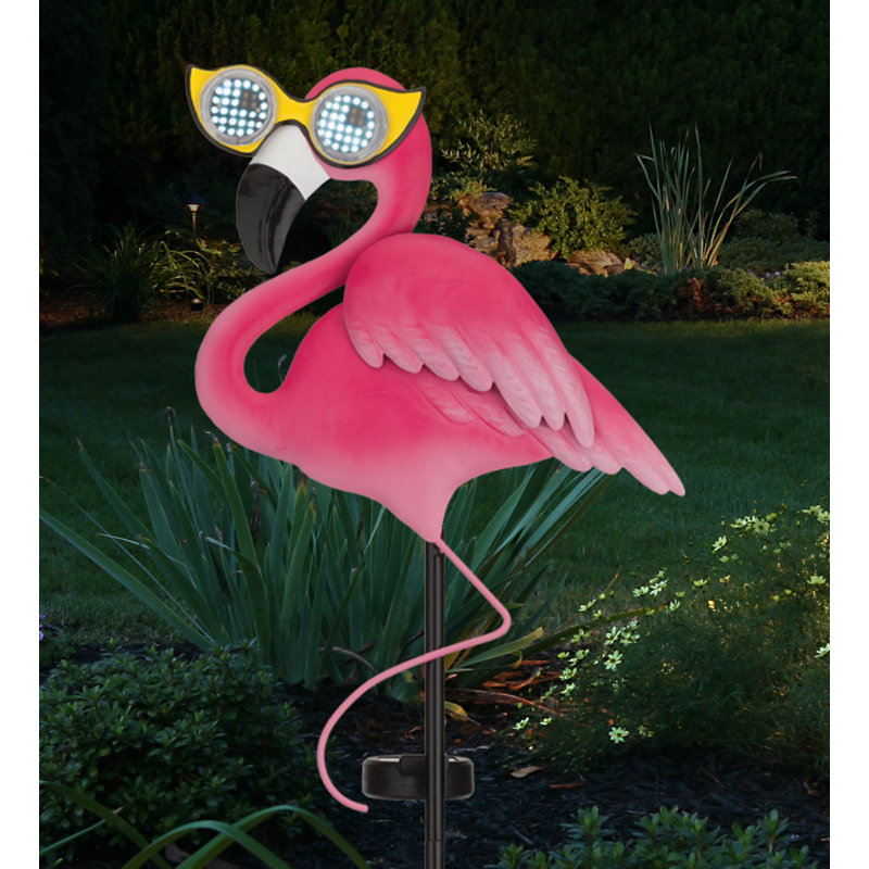 Piquet solaire Eye Roller - Flamant