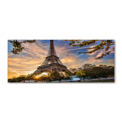 Eiffel Tower Paris - Wrapped Canvas Print