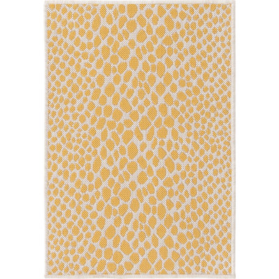 Tapis d'extérieur couleur or
