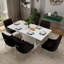 Table de salle à manger extensible pour 6 personnes Magallanes-2008644486-2008644536