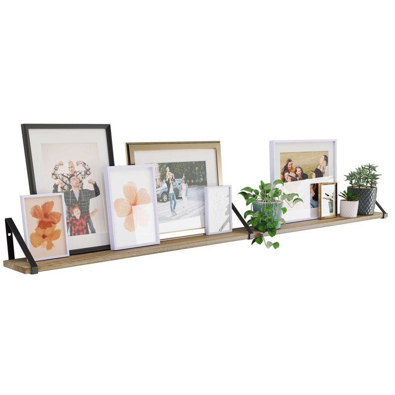 Batavia Paulownia Floating Shelf