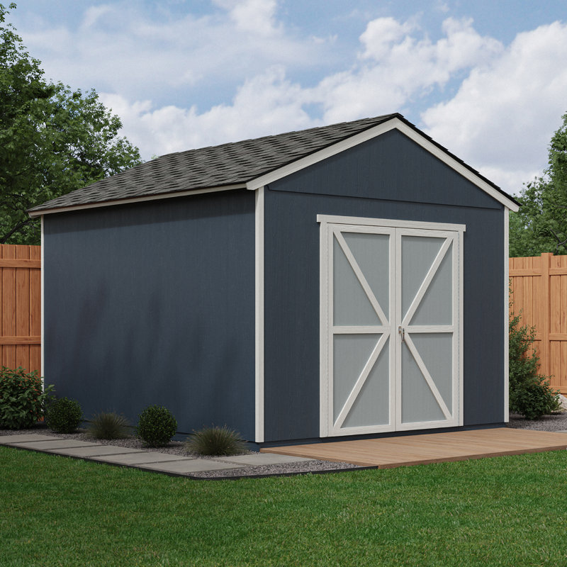 Rookwood Wood Storage Shed, Multiple Sizes (Professional Installation Available), 10' W x 12' D, With Floor, Yes
