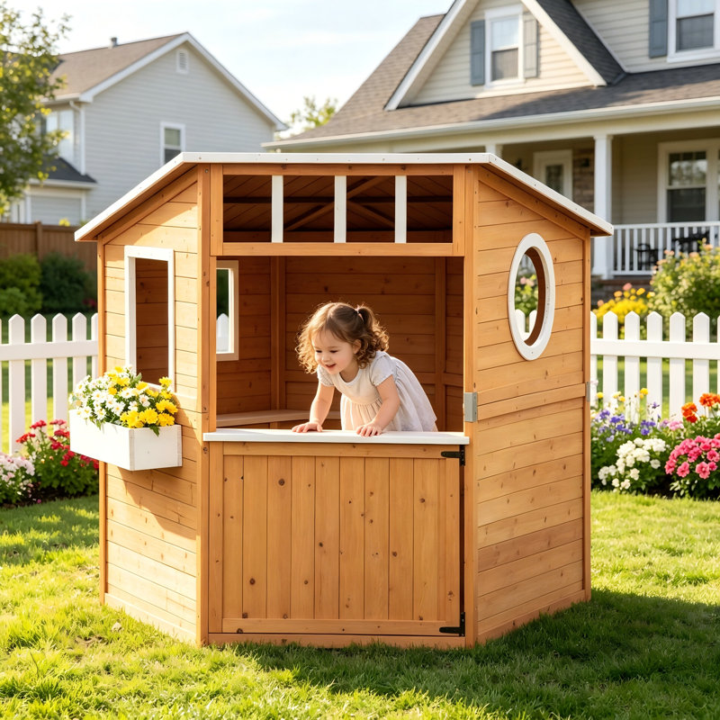 Maisonnette en bois Outsunny