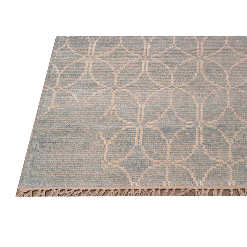 Tapis bleu 6X8