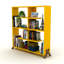 Étagère à dossier ouvert 6 tablettes Furnish Home Store Kipp-1648290472